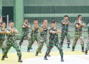 TNI Bojonegoro Panaskan Lapangan! Latihan Silat Militer Bikin Merinding