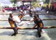Tergelincir dan Tercemplung, Momen Lucu Perang Guling Polres Bojonegoro