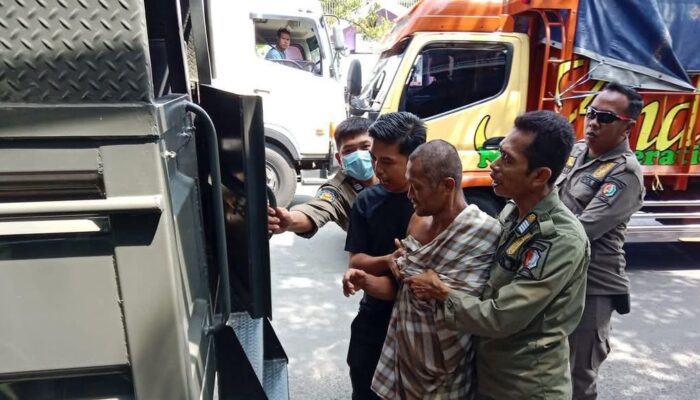8 PMKS Diamankan Satpol PP Bojonegoro, Ada Pengamen, Pengemis, hingga ODGJ