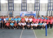 Voli Seru Ala Polisi, Turnamen Kapolres Cup 2025 Resmi Dimulai