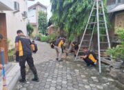Bersih-Bersih Lintas Agama, Cara Unik Polres Bojonegoro Sambut Hari Bhayangkara ke-79