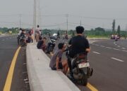 Balap Liar Bebas di Lintang Utara Lamongan