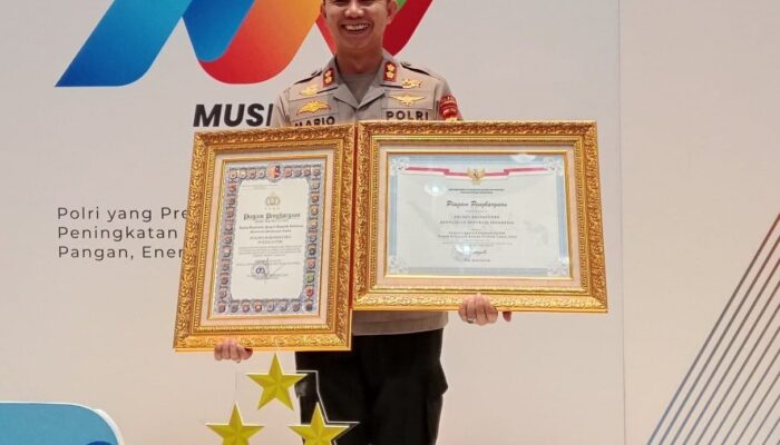 Dua Penghargaan Sekaligus, Polres Bojonegoro Tampil Gemilang di Musrenbang Polri 2025