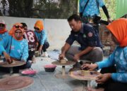 Dari Tambang Minyak ke Api Abadi, Petualangan Seru Rombongan Wanita Touring di Bojonegoro