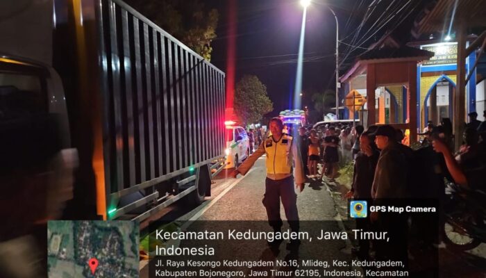 Ibu-Anak Tertabrak Truk di Kedungadem Bojonegoro, Satu Tewas di TKP