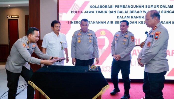 Ini Bukti Nyata Polda Jatim Bantu Warga Soal Air Bersih