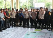 Pengamanan Super Ketat, Pengesahan PSHT di Nganjuk Libatkan Ribuan Aparat