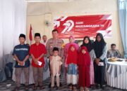 Polsek Kandangan Rayakan HUT Bhayangkara ke-79 dengan Santunan Anak Yatim, Banjir Doa