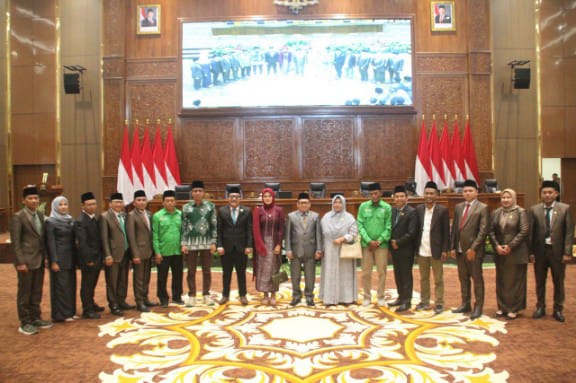 DPRD Bojonegoro Rapat Paripurna Istimewa, Dua Kursi Dewan PKB Resmi Berganti