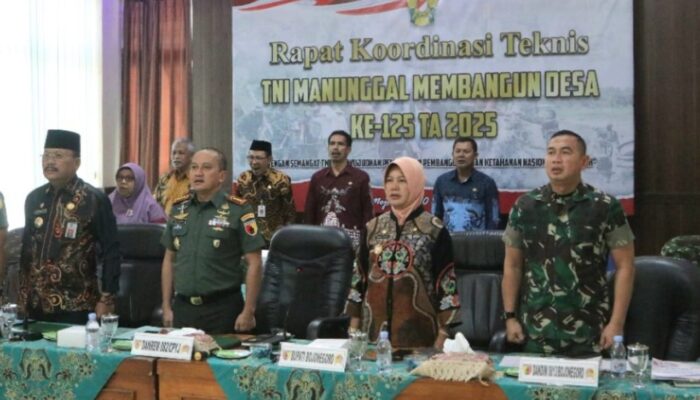 TNI dan Pemkab Bojonegoro Kompak, TMMD ke-125 Siap Bawa Perubahan Nyata di Desa