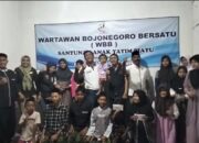 Wartawan Bojonegoro Berbagi Berkah di Hari Anak Nasional