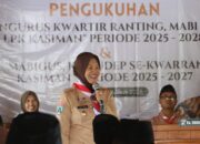 Nurul Azizah Resmi Lantik Pengurus Pramuka Kasiman, Tegaskan Pentingnya Legalitas Organisasi