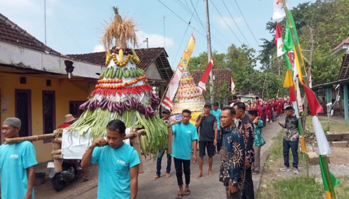 Pagelaran Tayub Meriahkan Sedekah Bumi Dusun Sambong Gede Pejok Bojonegoro
