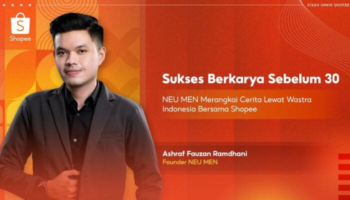 Fashion Lokal Naik Kelas: NEU MEN Sukses Ekspor Berkat Shopee Live