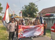 Polsek Papar Kawal Ratusan Peserta Gerak Jalan HUT RI, Lalu Lintas Lancar
