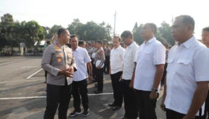Awal Pekan, Kapolres Kediri Ajak Personel Siap 100 Persen