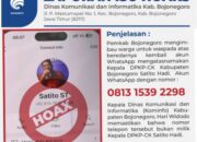 Modus Penipu Gunakan Nama Kepala Dinas PKP Cipta Karya