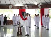 Bupati Bojonegoro Kukuhkan 72 Paskibraka untuk HUT RI ke-80