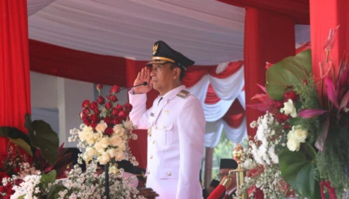 Bupati Wahono Pimpin Upacara Detik-Detik Proklamasi di Bojonegoro, Ini Momen Harunya