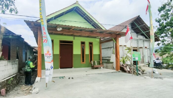 Warga Soko Temayang Girang, Rumah Baru Hasil TMMD 125 Sudah Berdiri Kokoh