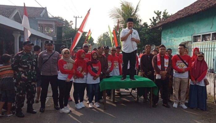 Jalan Santai Desa Bukur Nganjuk Diserbu Ribuan Peserta