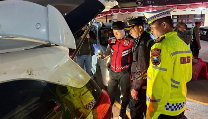 Polres Kediri Kota Sikat Ratusan Pelanggar Lalu Lintas di Operasi Cipta Kondisi