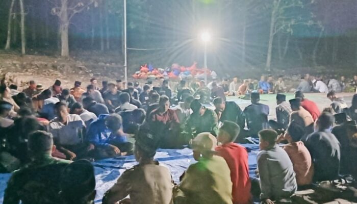 Prajurit TNI dan Warga Soko Bojonegoro Guyub di Tasyakuran HUT RI