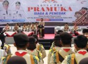 Pramuka Bojonegoro Unjuk Gigi, Lomba PBB Penuh Semangat dan Edukasi
