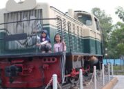 Wisata Gratis di Pusat Kota, Taman Lokomotif Bojonegoro