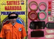 Polisi Bekuk Kurir Sabu di Sawahan Nganjuk dengan Barang Bukti Mengejutkan