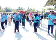 HUT ke-80 RI, Desa Dayukidul Bojonegoro Gelar Jalan Sehat ples Doorprize Menggoda