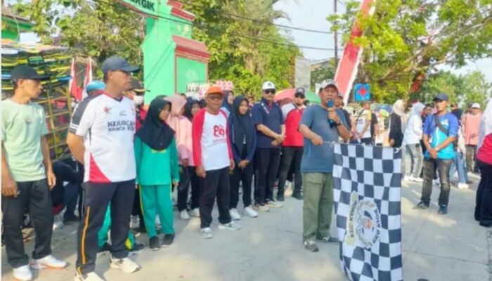 Event Jalan Sehat di Kanor Bojonegoro Dorong Ekonomi Kreatif Desa