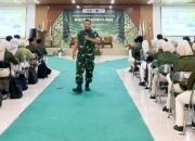 Bangun Jiwa Nasionalis, Koramil Dander Latih Mahasiswa Bojonegoro Lawan Ancaman Proxy War
