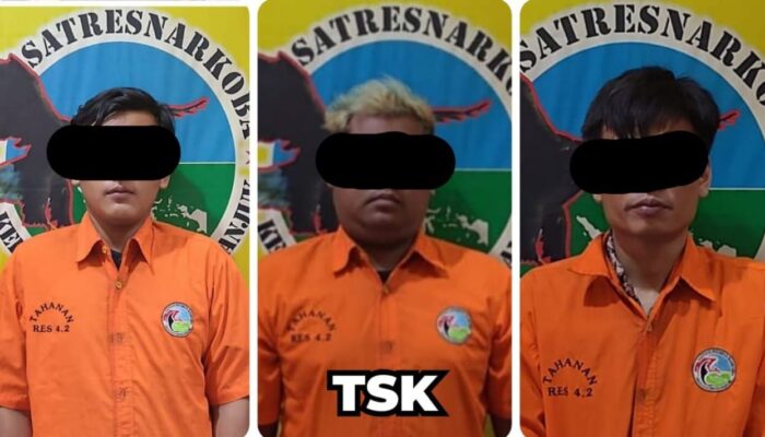 Generasi Muda Terancam, Polres Nganjuk Sikat Tiga Pengedar Pil Koplo Sekaligus