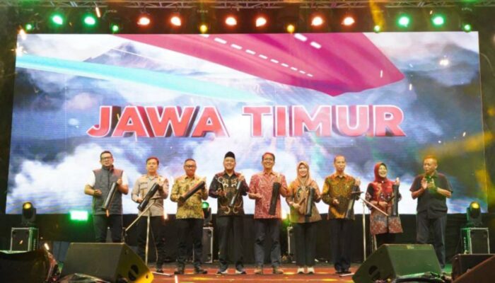 Semarak HUT ke-80 Jatim di Bojonegoro, 80 Tumpeng Warnai Pasar Rakyat Padangan