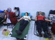 Bukan Sekadar Informasi, Humas Polri Bojonegoro Tunjukkan Aksi Nyata Lewat Donor Darah