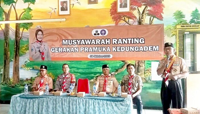 Gerakan Pramuka Kedungadem Gelar Musyawarah Ranting, Siap Susun Strategi
