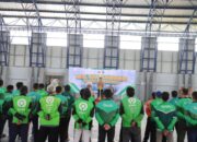 Penuh Semangat Guyub dan Kompak, Ojol Bojonegoro Jadi Mitra Polisi Jaga Kamtibmas