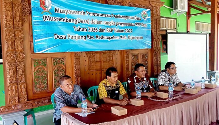 Pemerintah Desa Panjang Kedungadem Siapkan RKPDes 2026, Warga Antusias Sampaikan Aspirasi