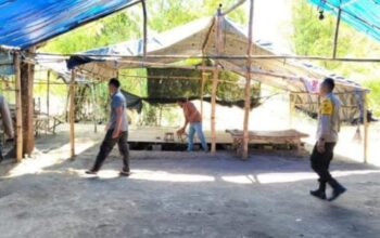 Polisi Gerebek Arena Judi di Bagor, Diduga Bocor, Barang Bukti Ditemukan Pelaku Menghilang