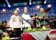 Semarak HUT ke-80 TNI, Koramil Kedungadem Gelar Tasyakuran dan Hiburan Rakyat