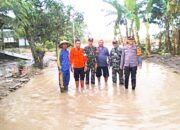 Hujan Deras Bikin Sungai Pacal Meluap, BPBD Bojonegoro Siaga 24 Jam