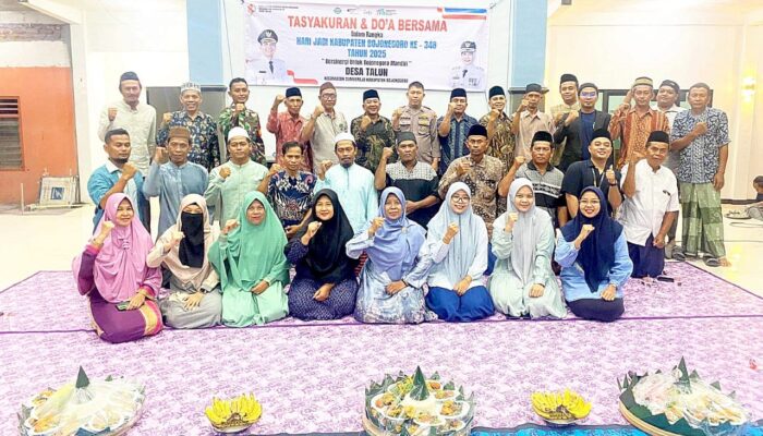 Sederhana Tapi Berkesan, Warga Talun Rayakan HJB ke-348 dengan Tumpeng dan Doa