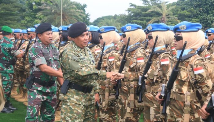 Pasukan Garuda TNI Siap Jalankan Misi Perdamaian PBB di Republik Demokratik Kongo