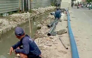Pipa PDAM Tersambar Proyek Drainase, Air di Kota Bojonegoro Lumpuh Total
