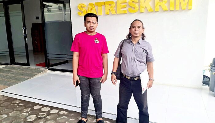 Wahyu Budianto Datangi Polres Pamekasan, Laporkan Ayah Sendiri Soal Pajero Sport