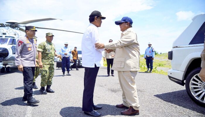 Jembatan Banaran Diresmikan, Prabowo dan Sri Sultan Tampil Solid