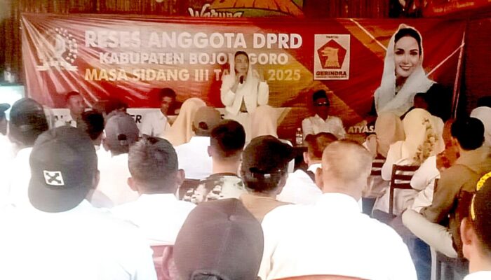 Reses III di Sumberrejo, DPRD Bojonegoro Sally: Jangan Hanya Mengawasi Tapi Ikut Berkontribusi