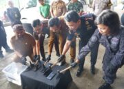 Sabu Hampir 1 Kilo Dibakar, Aksi Tegas Kejari Batu Bikin Merinding
