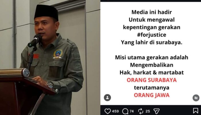 Konten @viralforjustice Tuai Polemik, Dinilai Pecah Belah Warga Surabaya